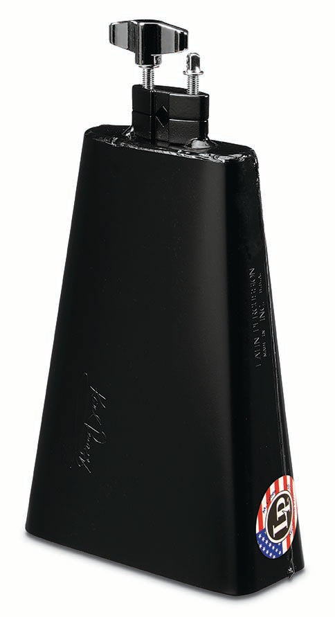 LP Karl Perazzo Bongo Cowbell, 8", Black