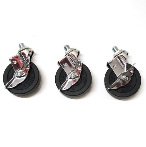 LP Caster Set For LP Stands (3-Pack)