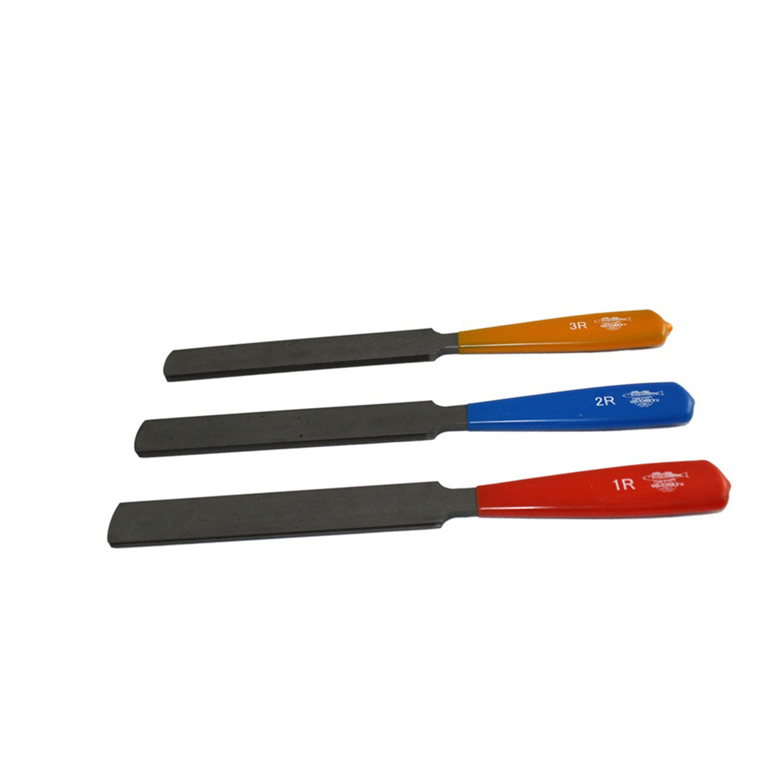 Fret Crowning Double Edge File Set (3 pcs)