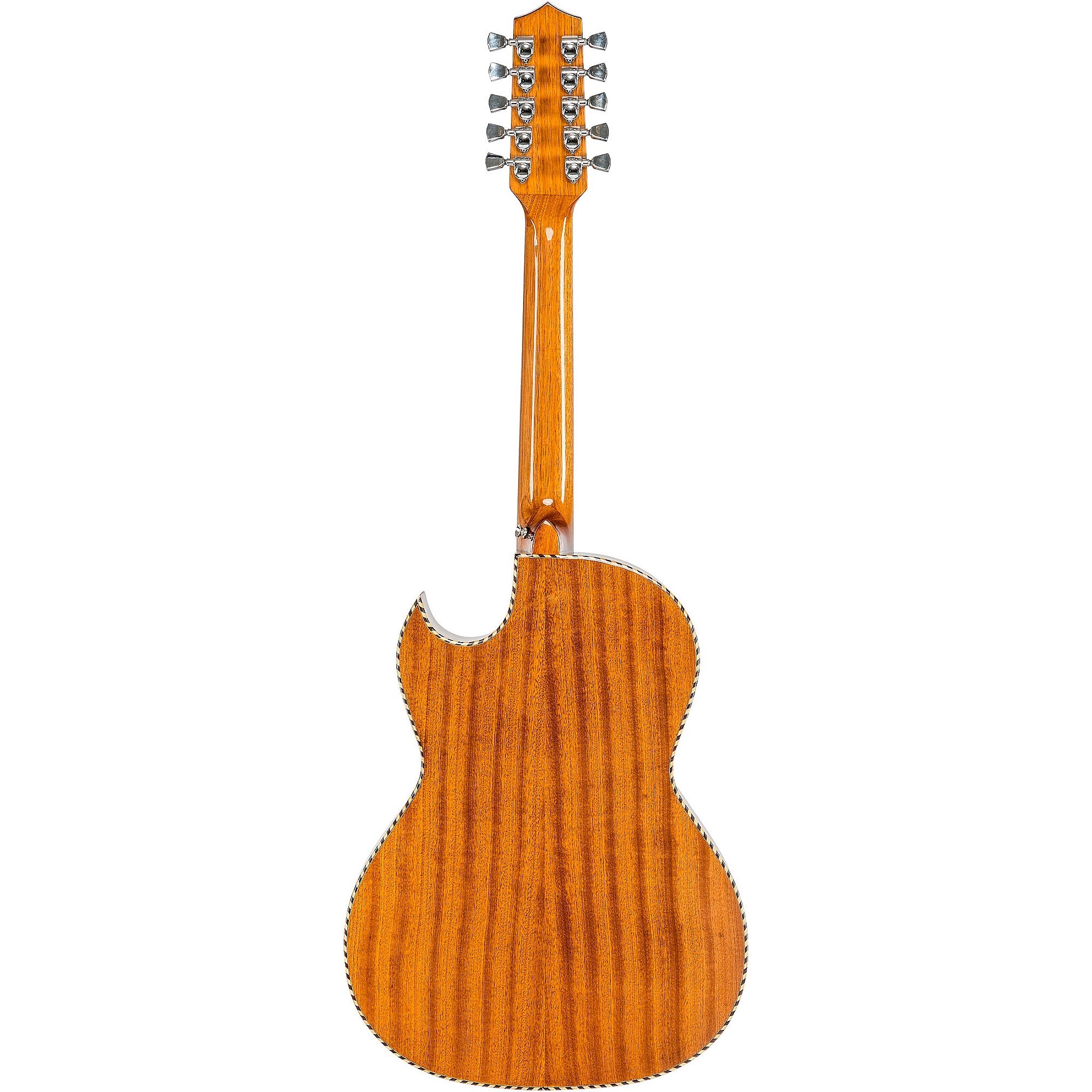 H. Jimenez El Estandar Bajo Quinto Acoustic/Electric w/ Cutaway, Trans Black