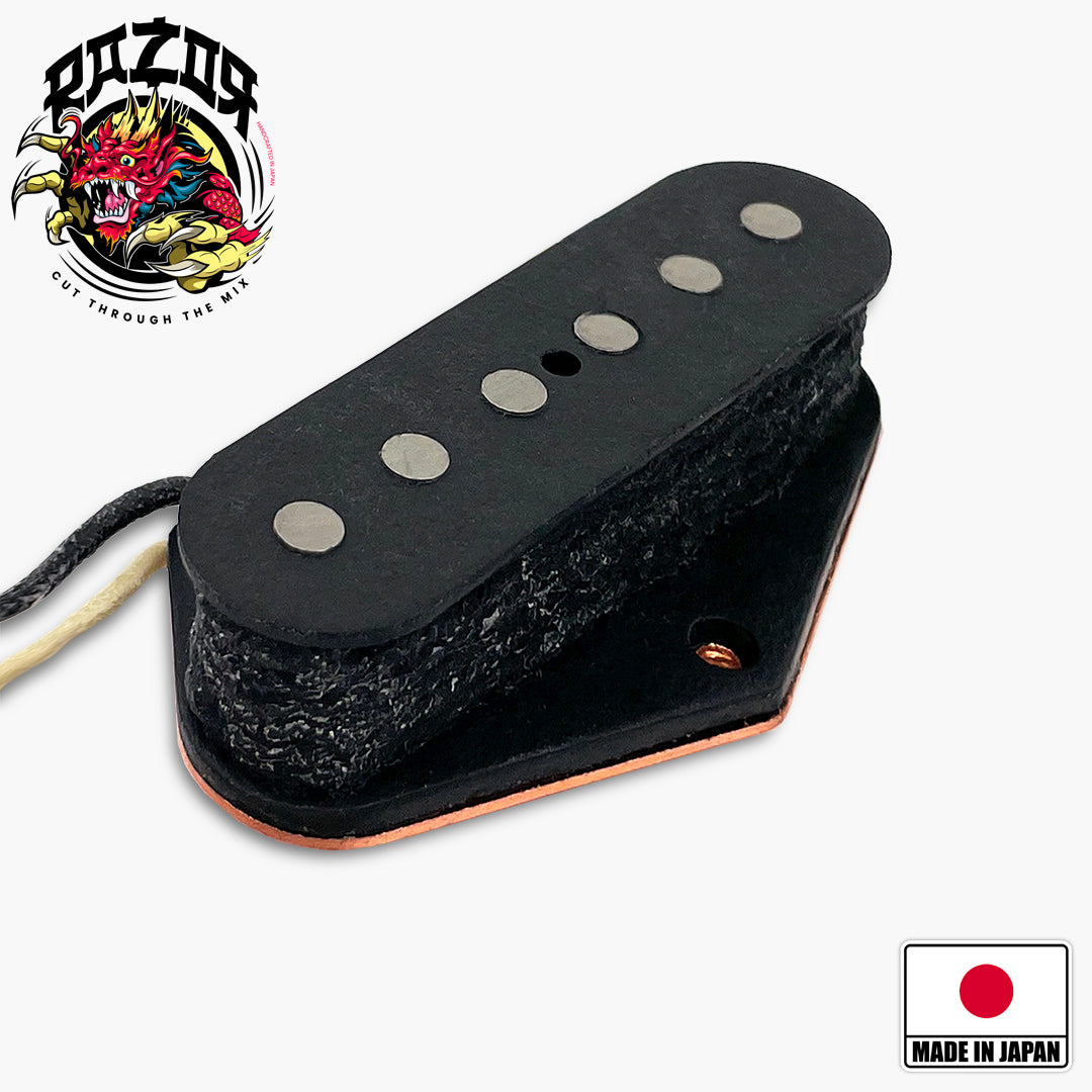 Razor Mangetsu Full Moon Bridge Pickup for Tele, Uncovered