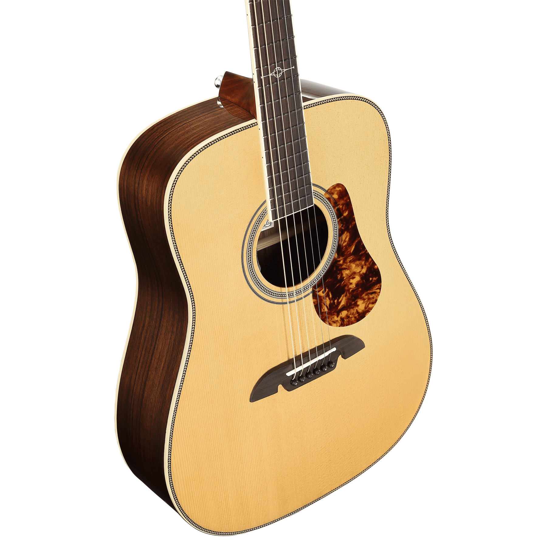 Alvarez MD70E Masterworks Dreadnought Acoustic-Electric Guitar, Herringbone