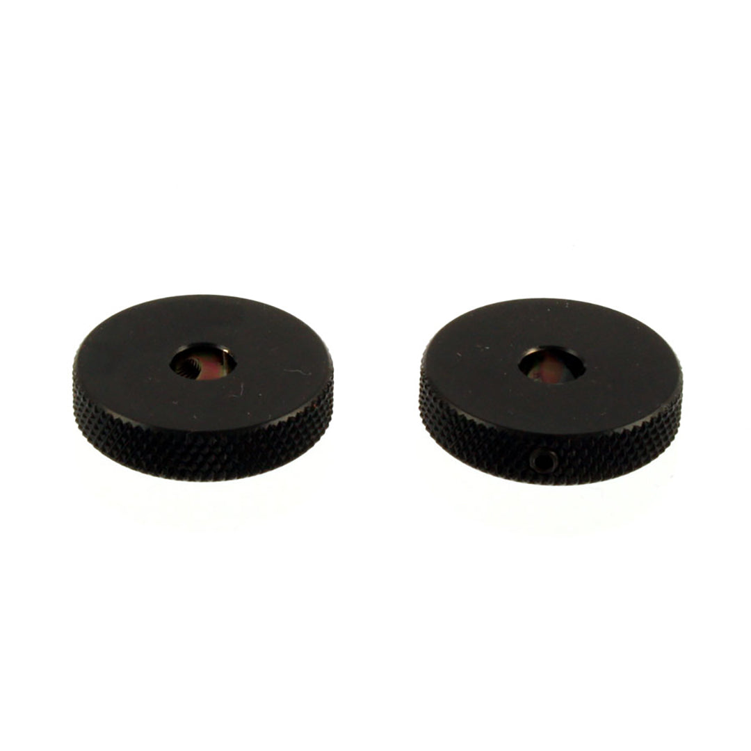 Roller Knobs (2) for Jazzmaster, Black
