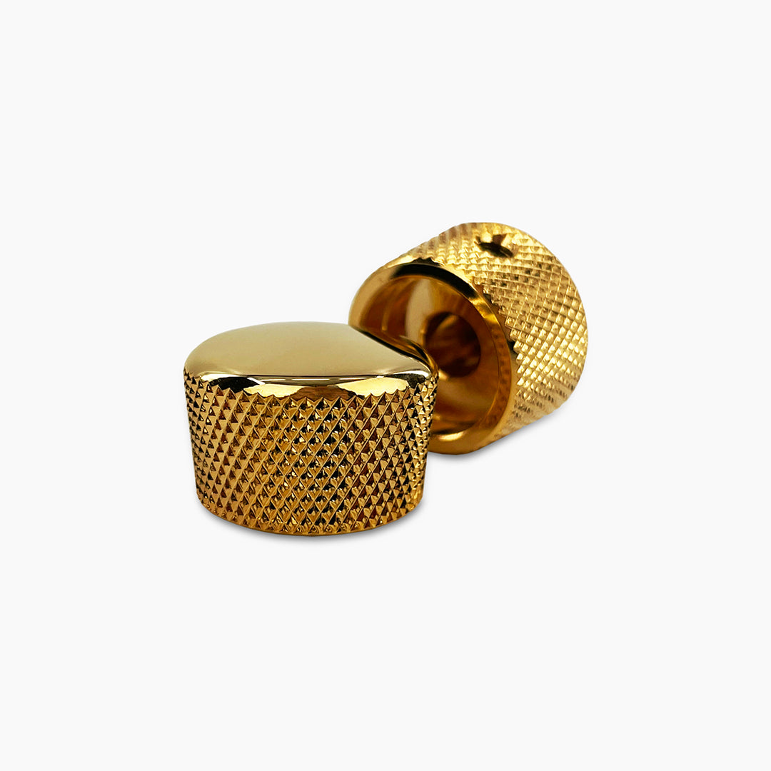 Cupcake Knobs (2) for Solid Shaft Pots, Gold