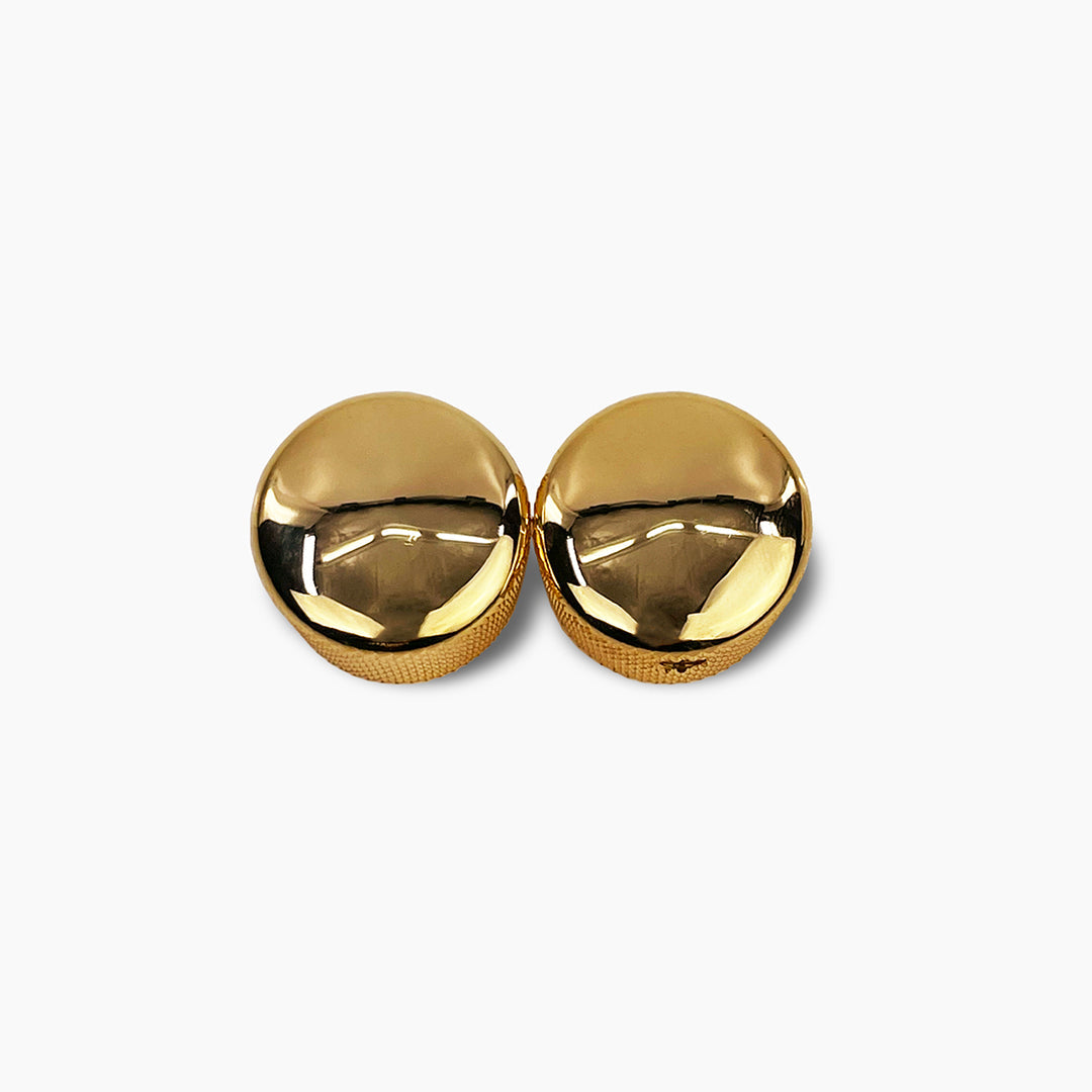 Cupcake Knobs (2) for Solid Shaft Pots, Gold
