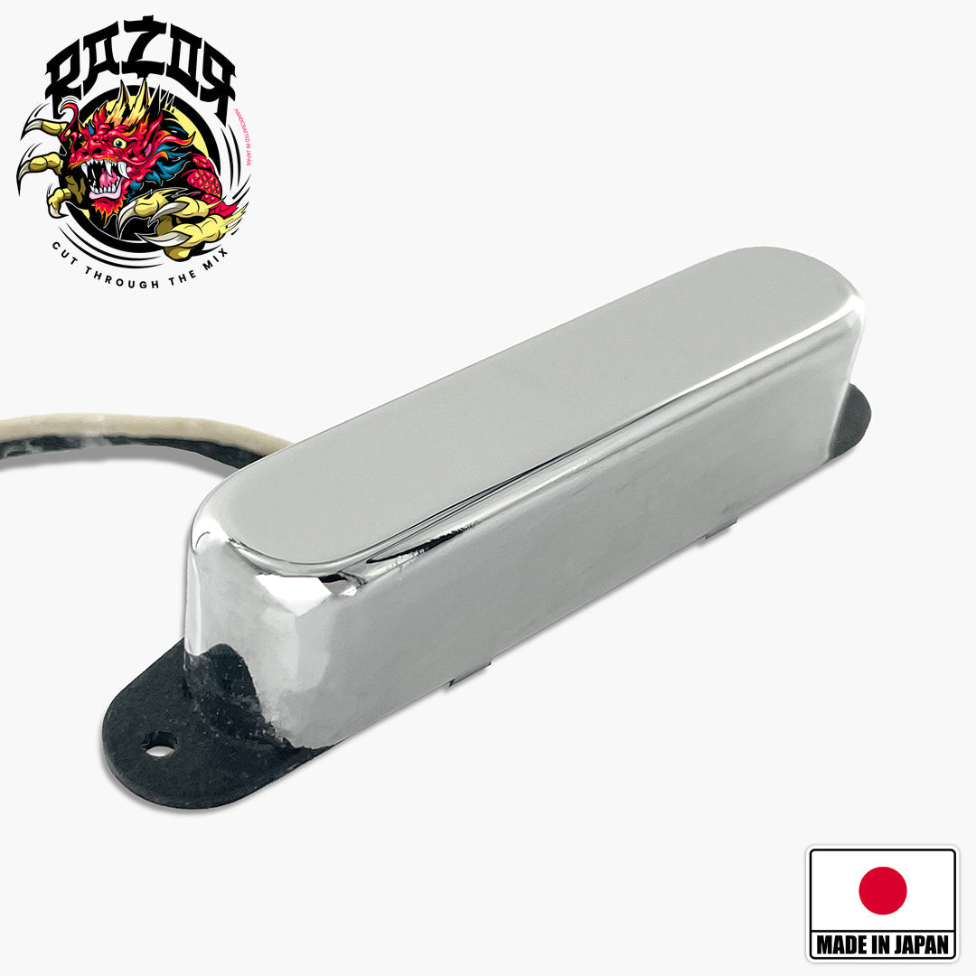 Razor Buraddo mūn Blood Moon Neck Pickup for Tele, Chrome