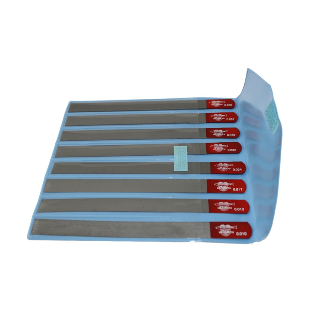 Nut Slotting File Set (8 pcs)
