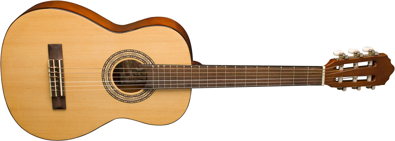 Oscar Schmidt 1/2 Classical Guitar, Natural
