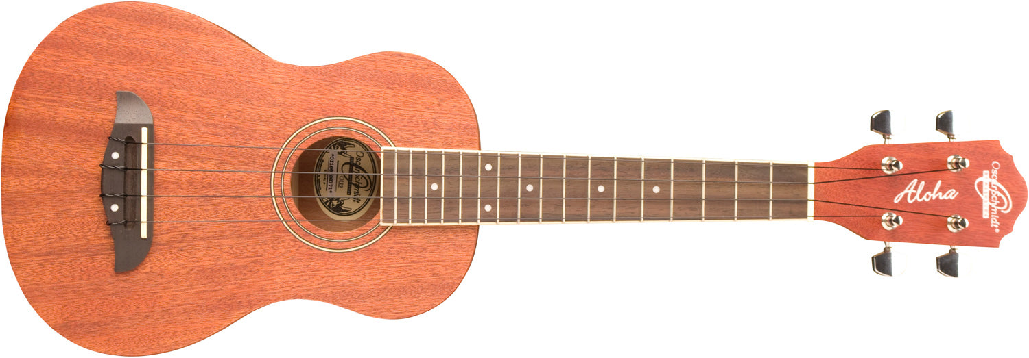 Oscar Schmidt OU2 Concert Ukulele, Satin Natural