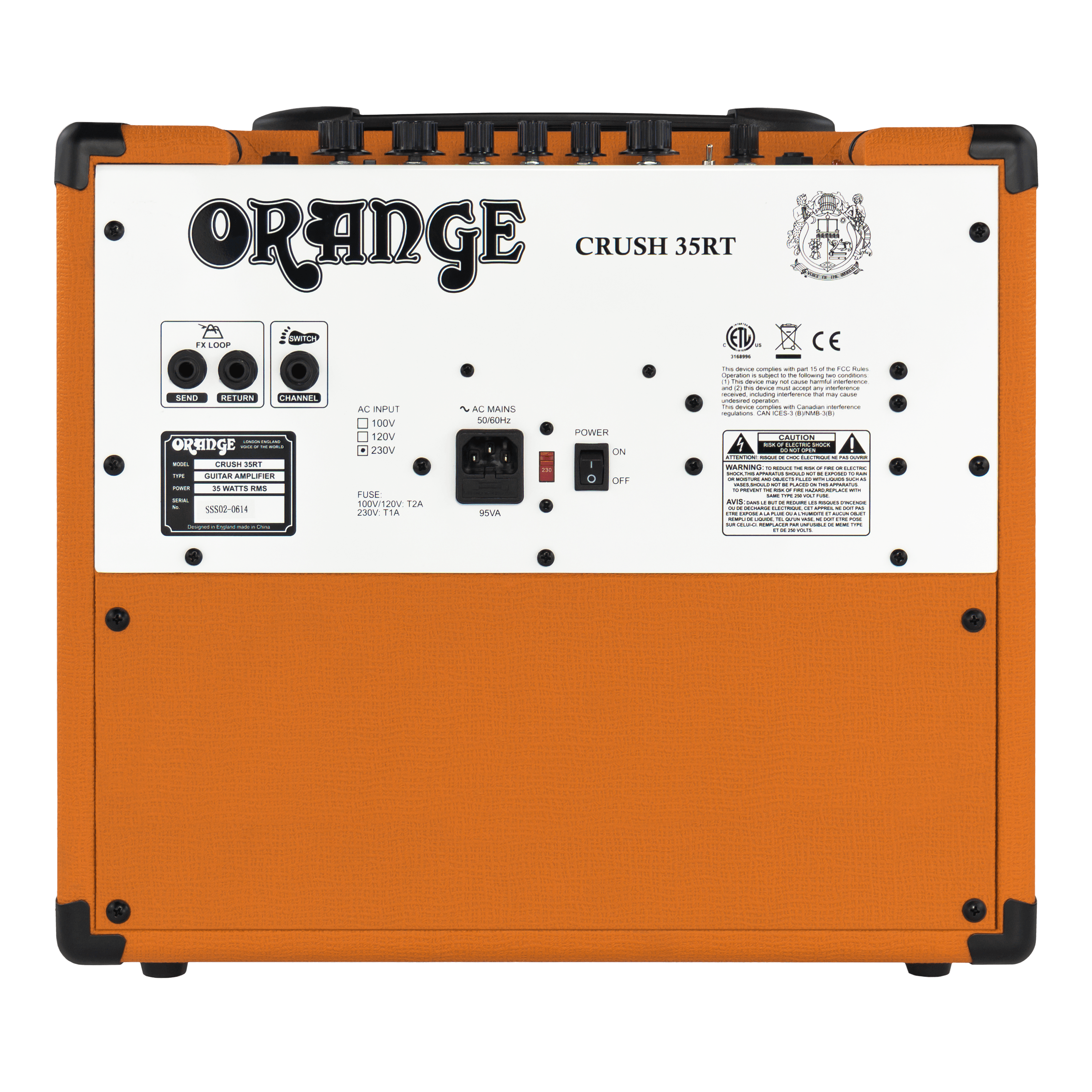 Orange Crush 35RT 35W 1x10" Combo Amp