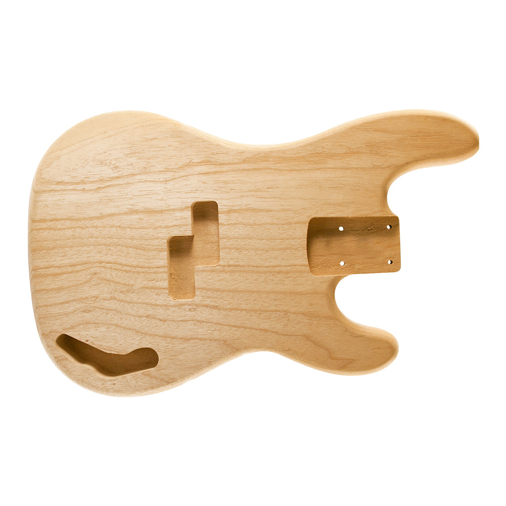 BODY FOR FENDER P. BASS, UNFINISHED SWAMP ASH
