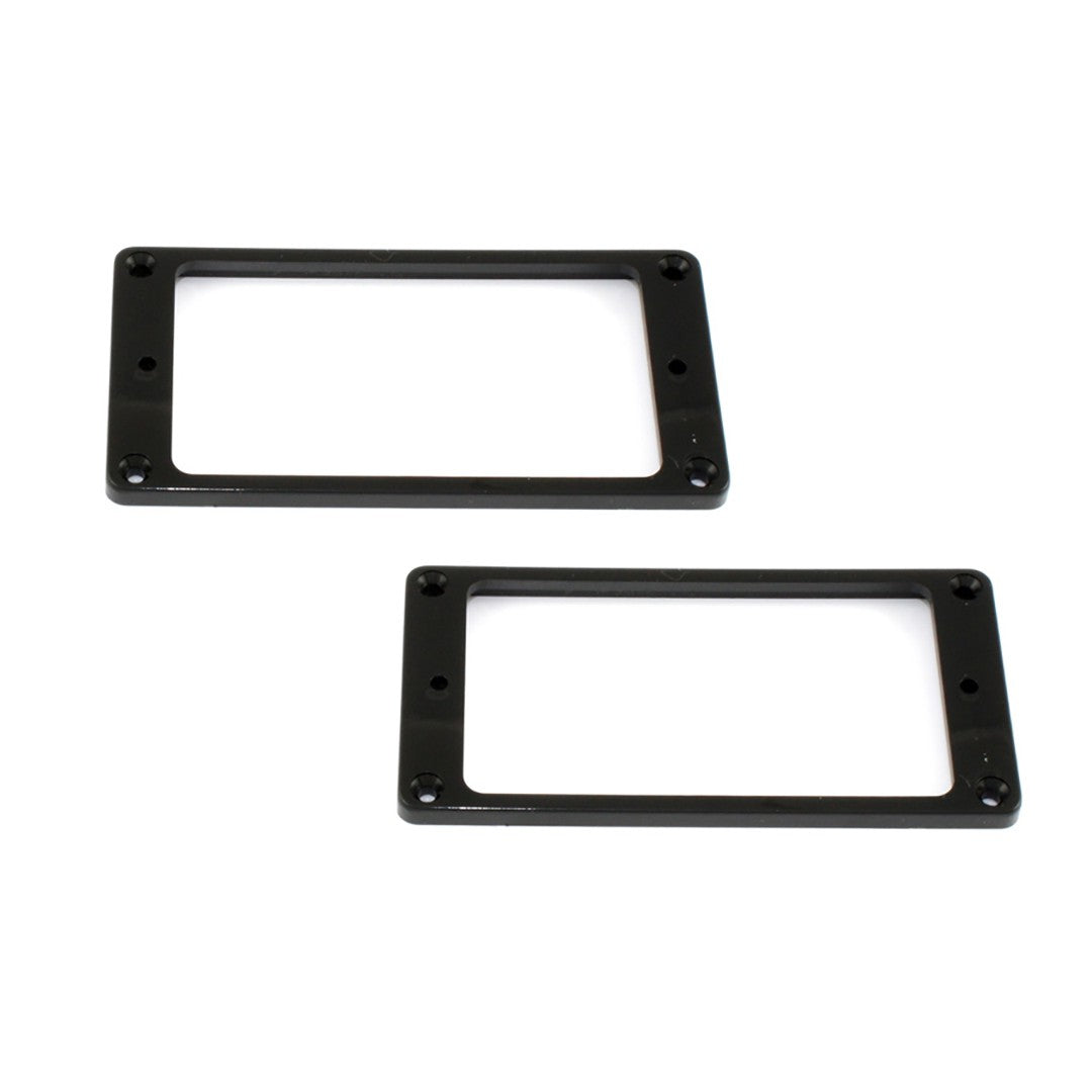 Flat Humbucking Metal Pickup Rings (2)