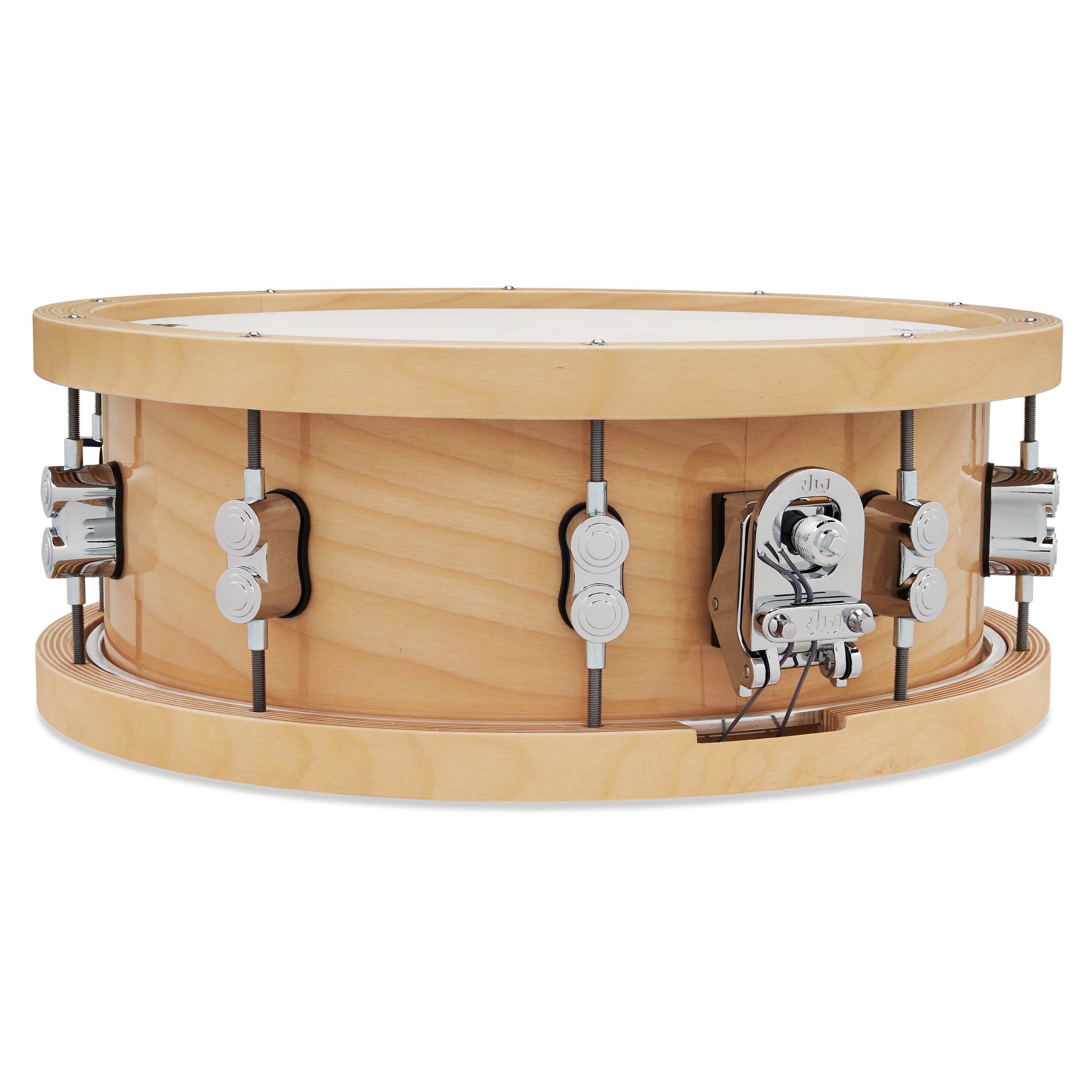 PDP Concept Series 5.5x14" Maple Snare Drum w/ Wood Hoops - Natural