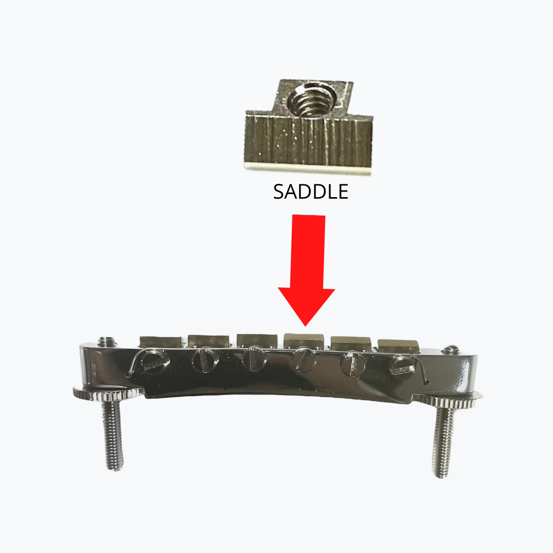 Old Style ABR Tunematic Saddles, Nickel