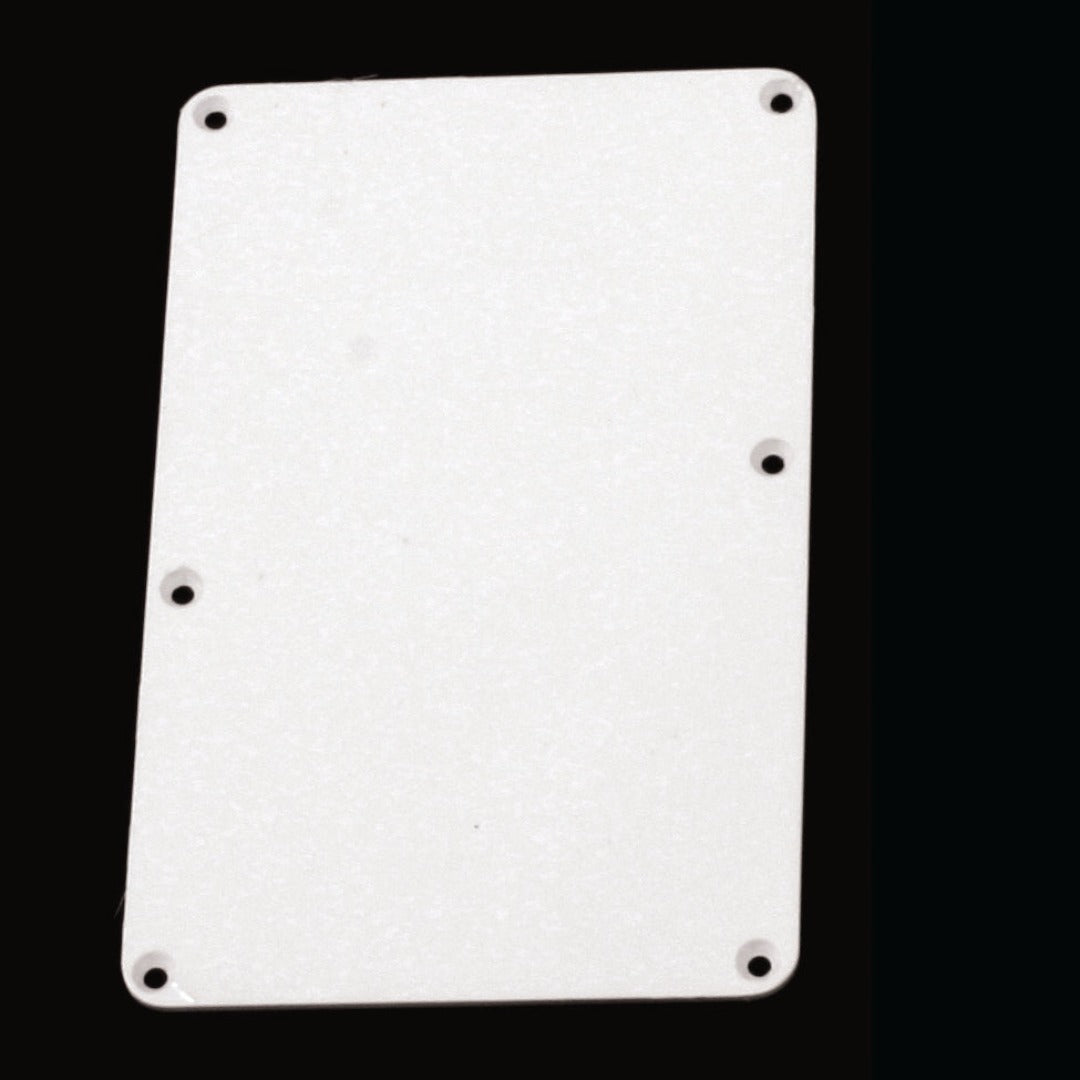 Tremolo Spring Cover, No Holes, 1-Ply Black