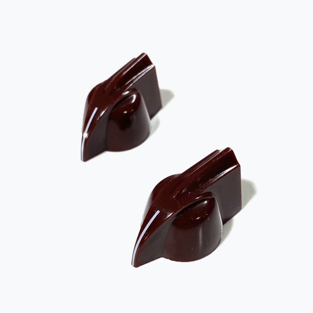 Chicken Head Pointer Knobs (2), Black