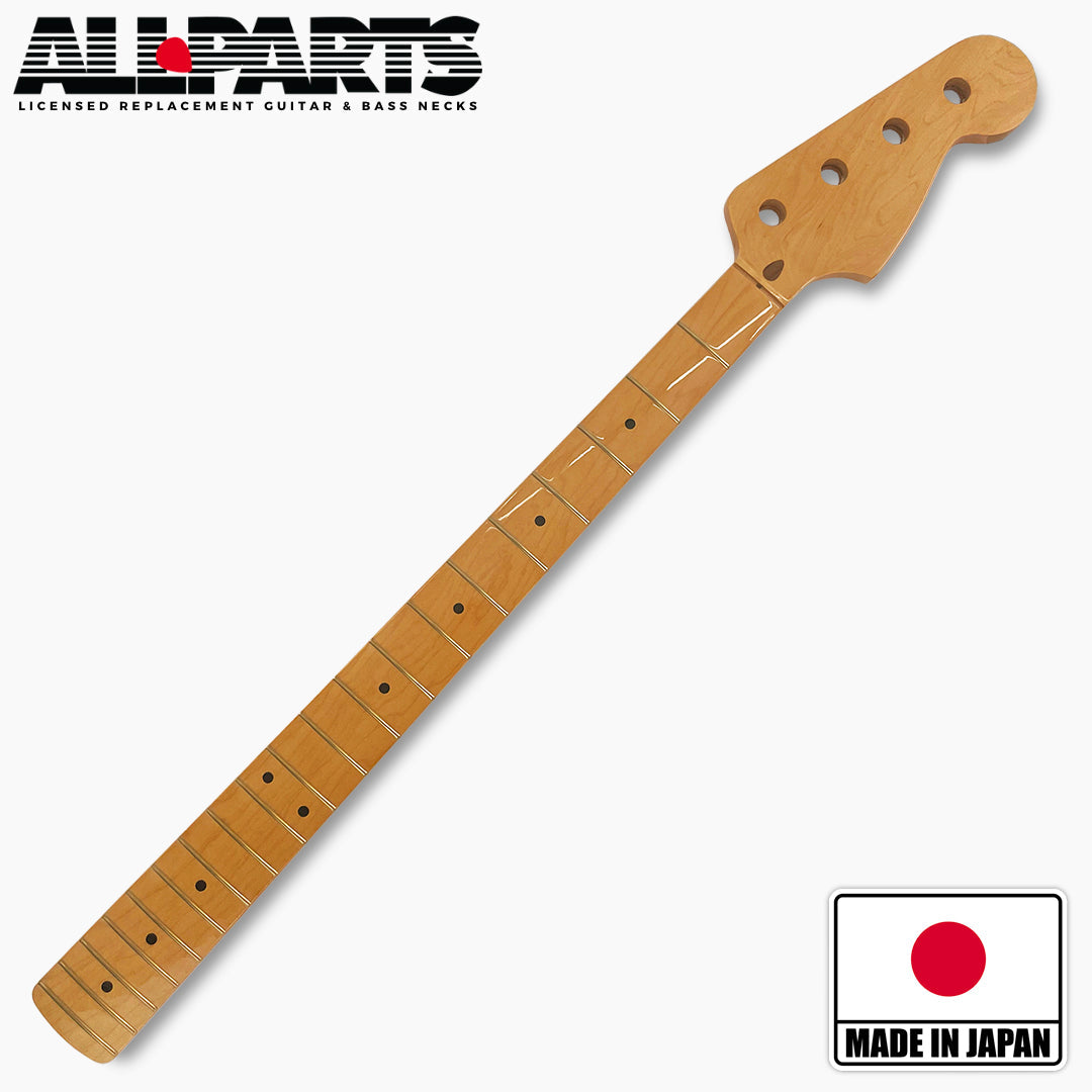P. Bass Neck, Maple, 20 Frets, Vintage Tint