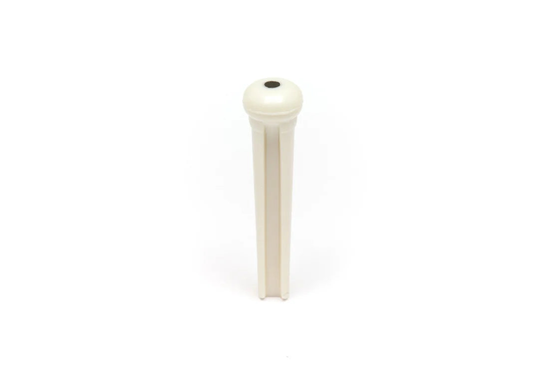 Graph Tech TUSQ Tradtitonal Bridge Pins 2mm White / Black Dot (6 Pcs)