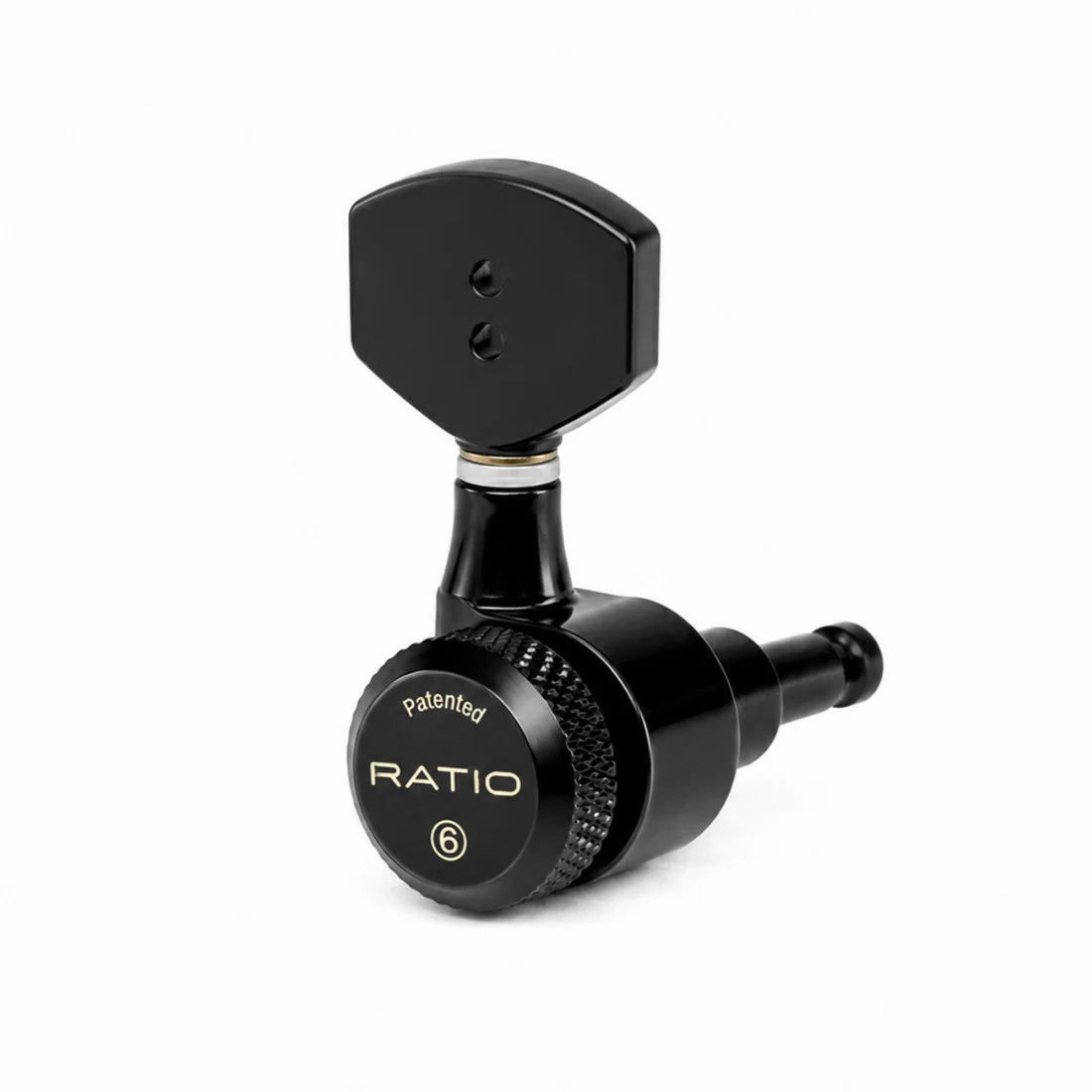 Graph Tech Staggered Electric Locking 6 In-line Black 2 Pin