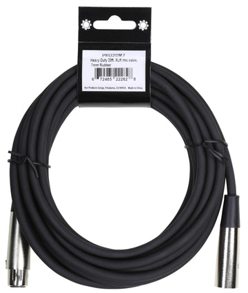 Strukture Pro 20' 7mm Heavy Duty XLR Microphone Cable
