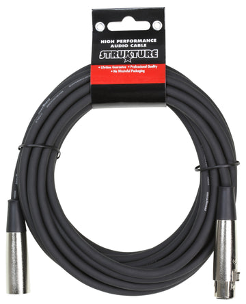 Strukture Pro 20' 7mm Heavy Duty XLR Microphone Cable