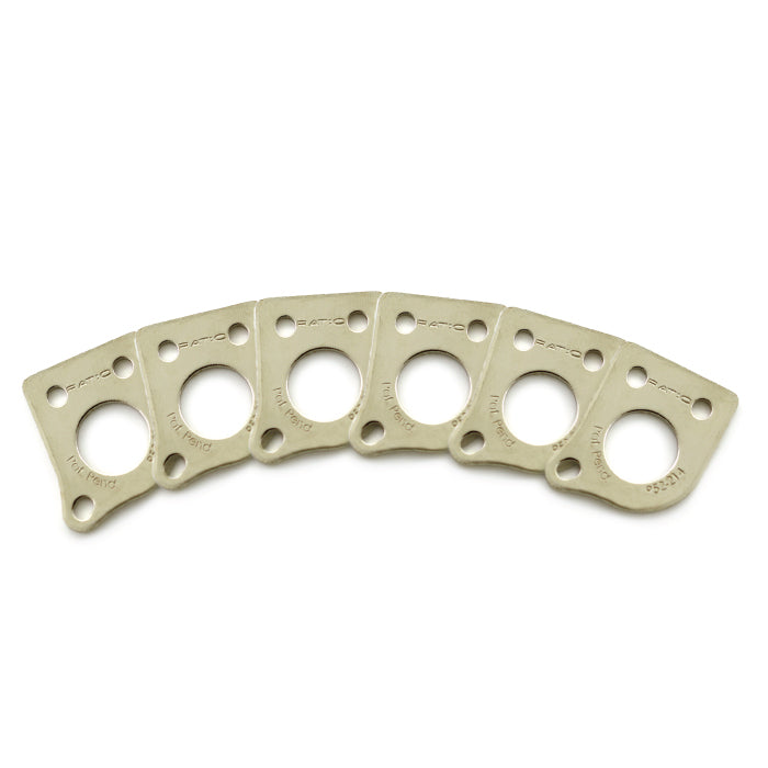 Graph Tech Ratio InvisMatch Premium Tuning Key Plates For 45° Screw Holes