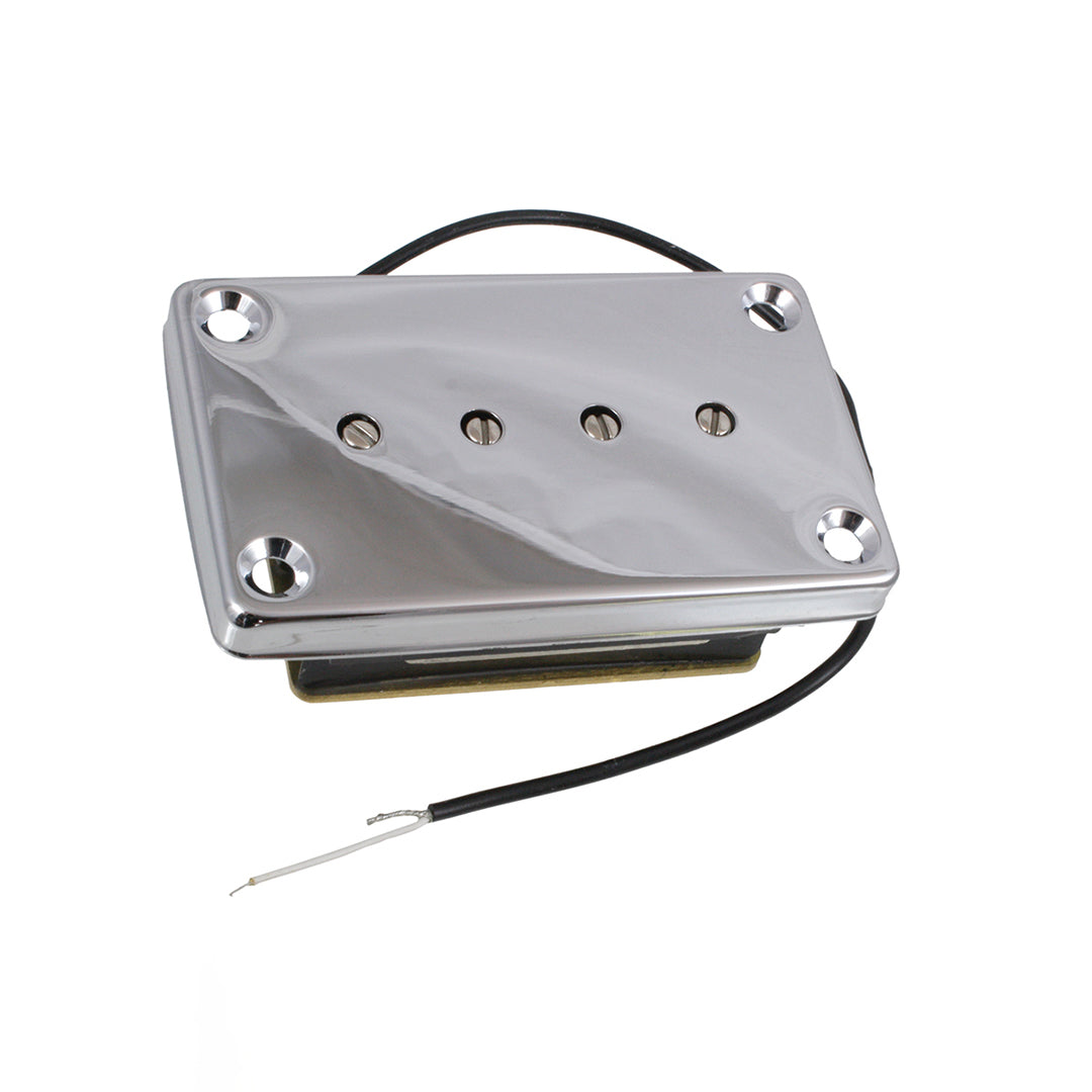 Gibson Style Bass Humbucking Neck Pickup, Chrome
