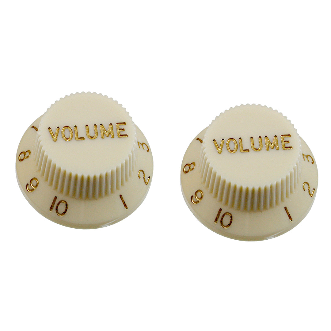 Plastic Volume Knobs (2) for Strat