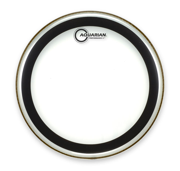 Aquarian Performance II Clear Tom Drumhead, 14"