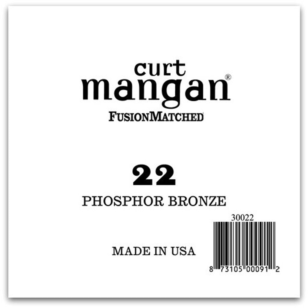 Curt Mangan .022 Phosphor Bronze Single String