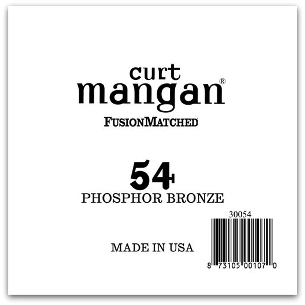 Curt Mangan .054 Phosphor Bronze Single String