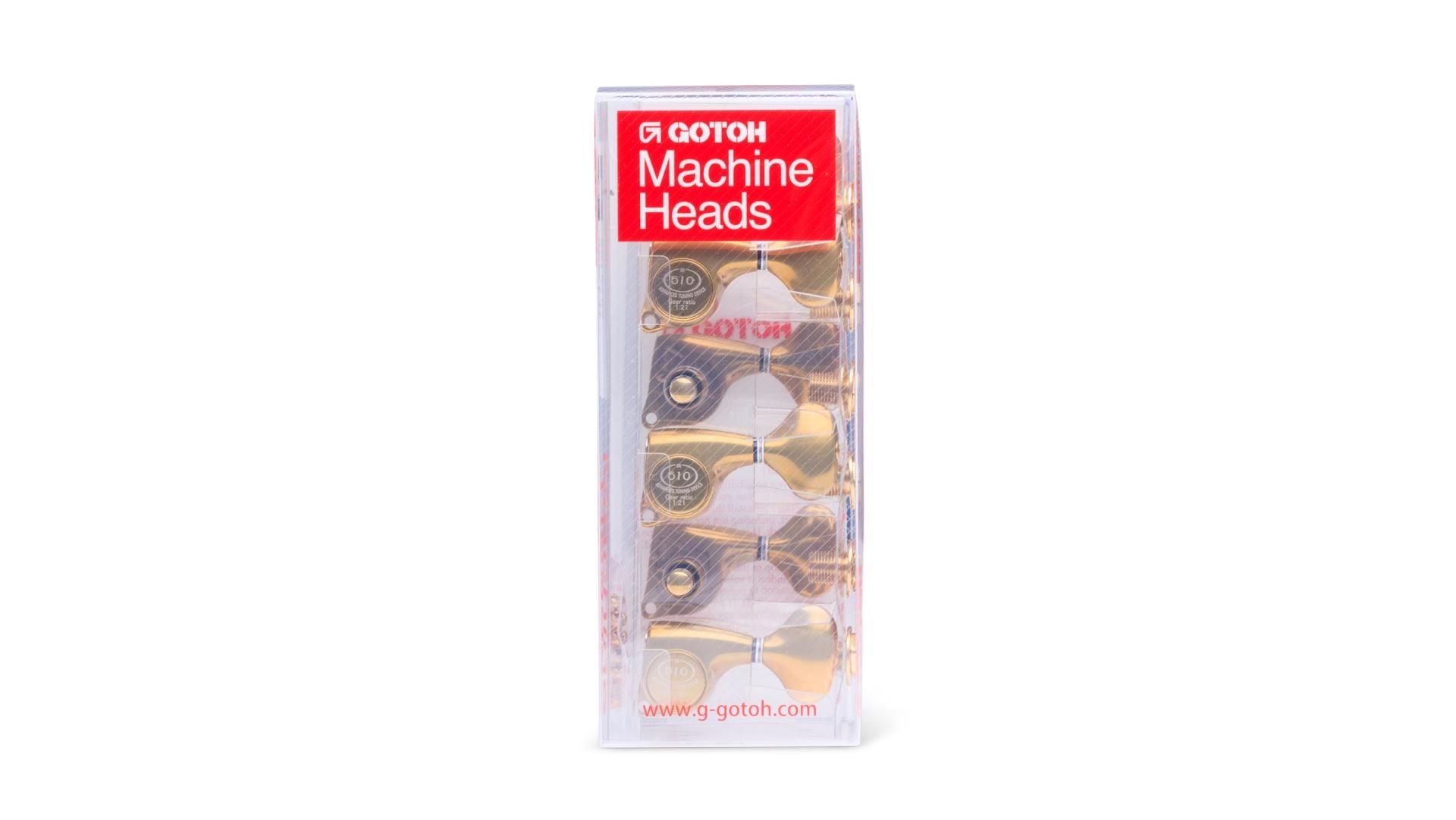 Taylor Gotoh 6-String Tuners, 21:1 Ratio, L5 Buttons