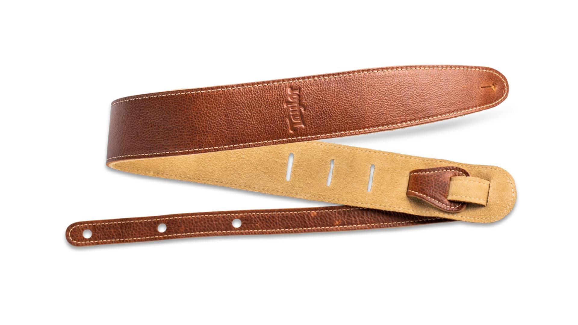 Taylor 2.5" Leather Guitar Strap w/ Suede Back