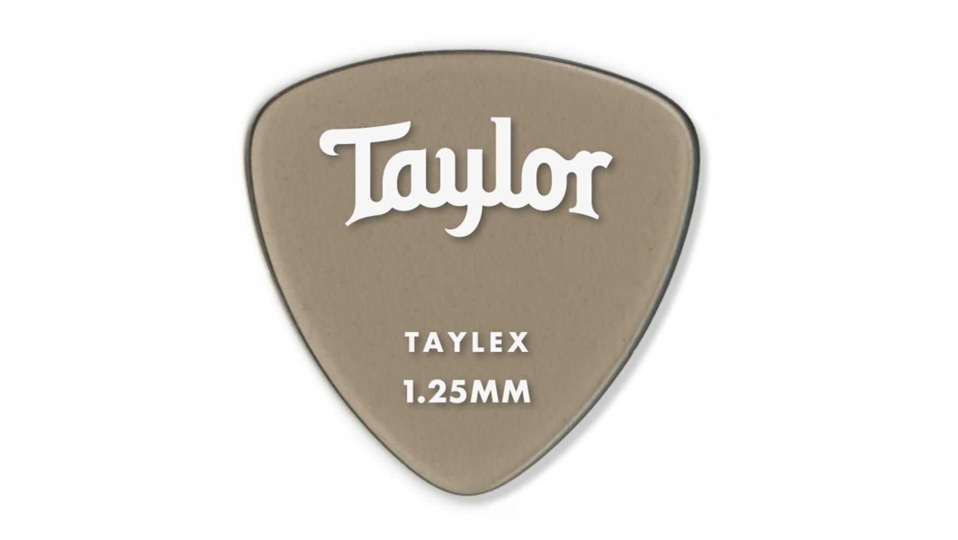 Taylor Premium Taylex Picks (6), Smoke Grey, 1.25mm