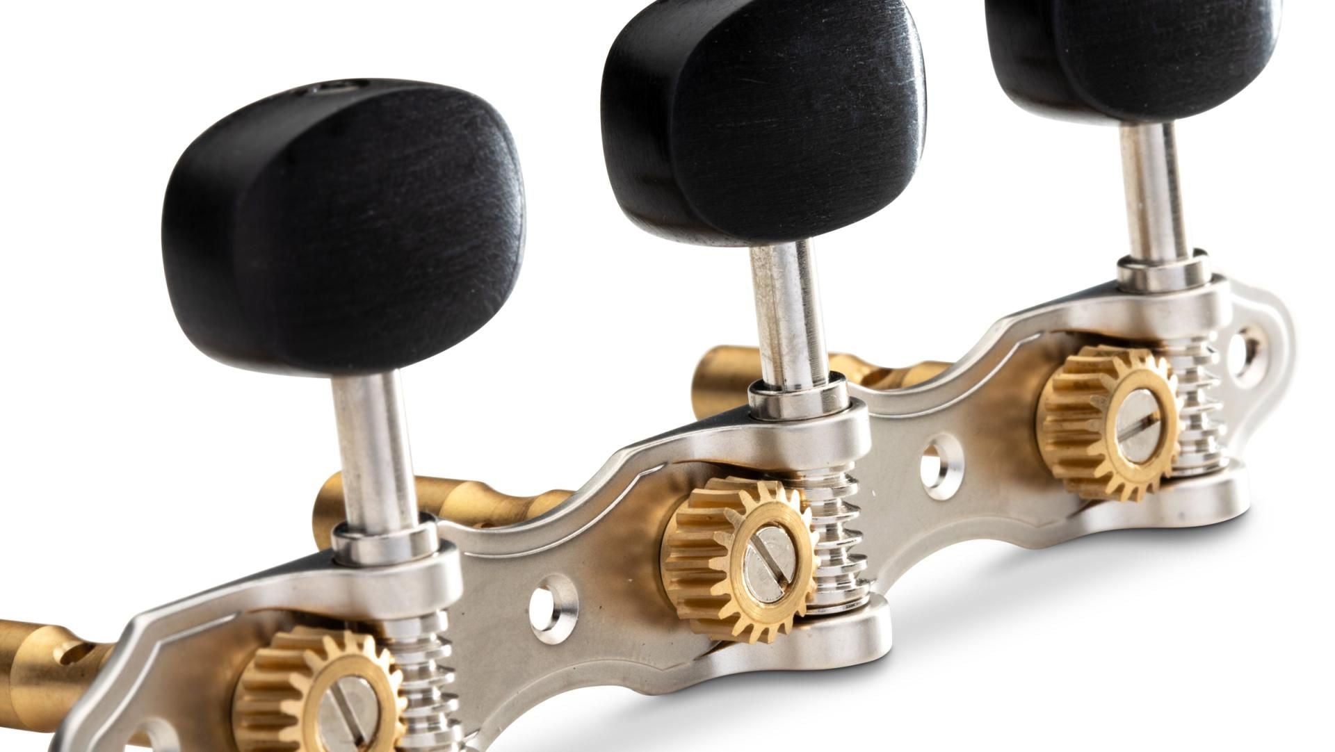 Taylor Tuner Set for Steel String, Nickel w/ Ebony Buttons