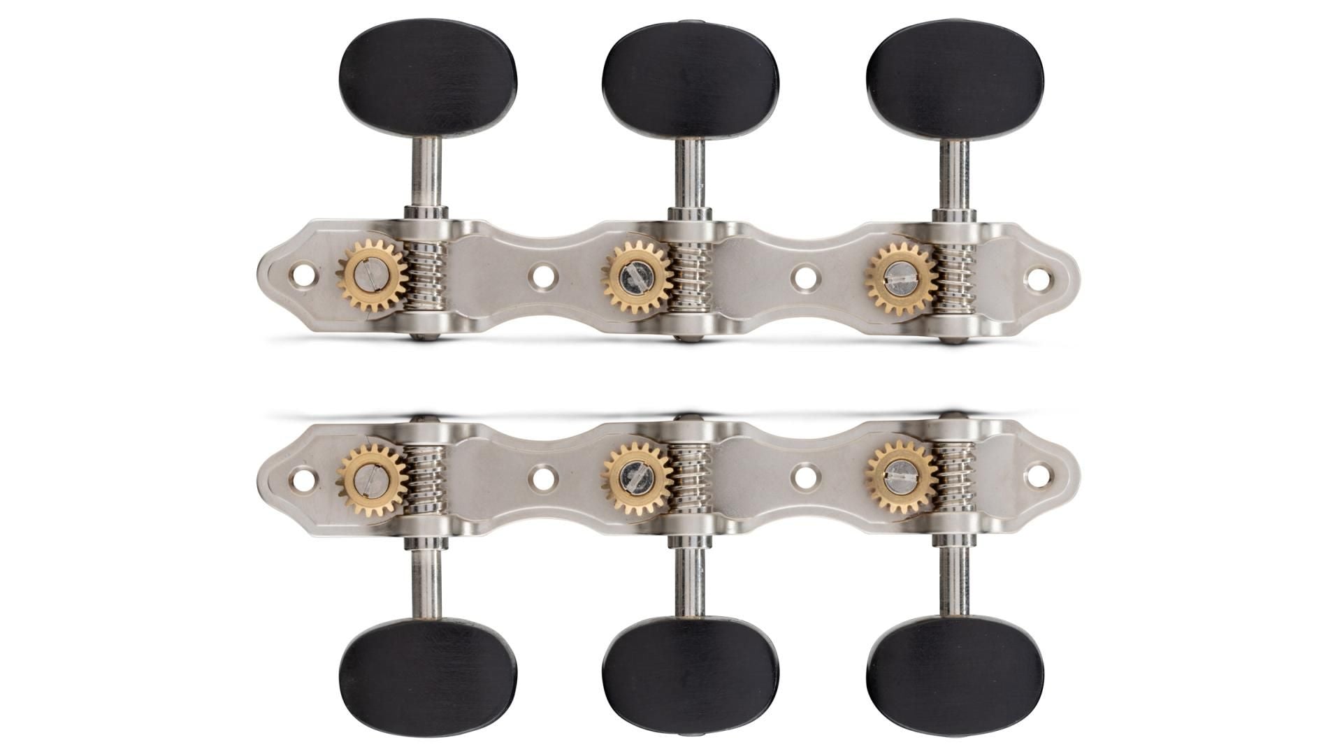 Taylor Tuner Set for Steel String, Nickel w/ Ebony Buttons