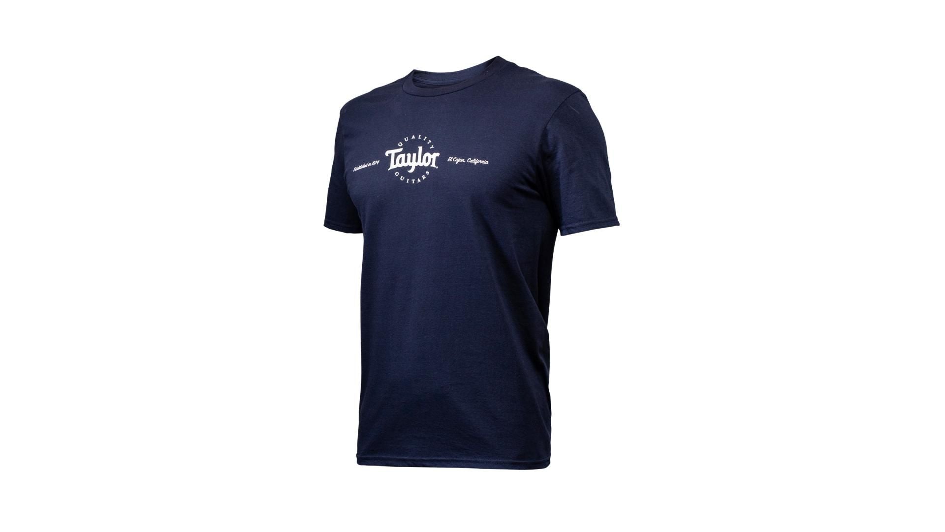 Taylor Men's Classic T-Shirt, Navy Blue/Grey