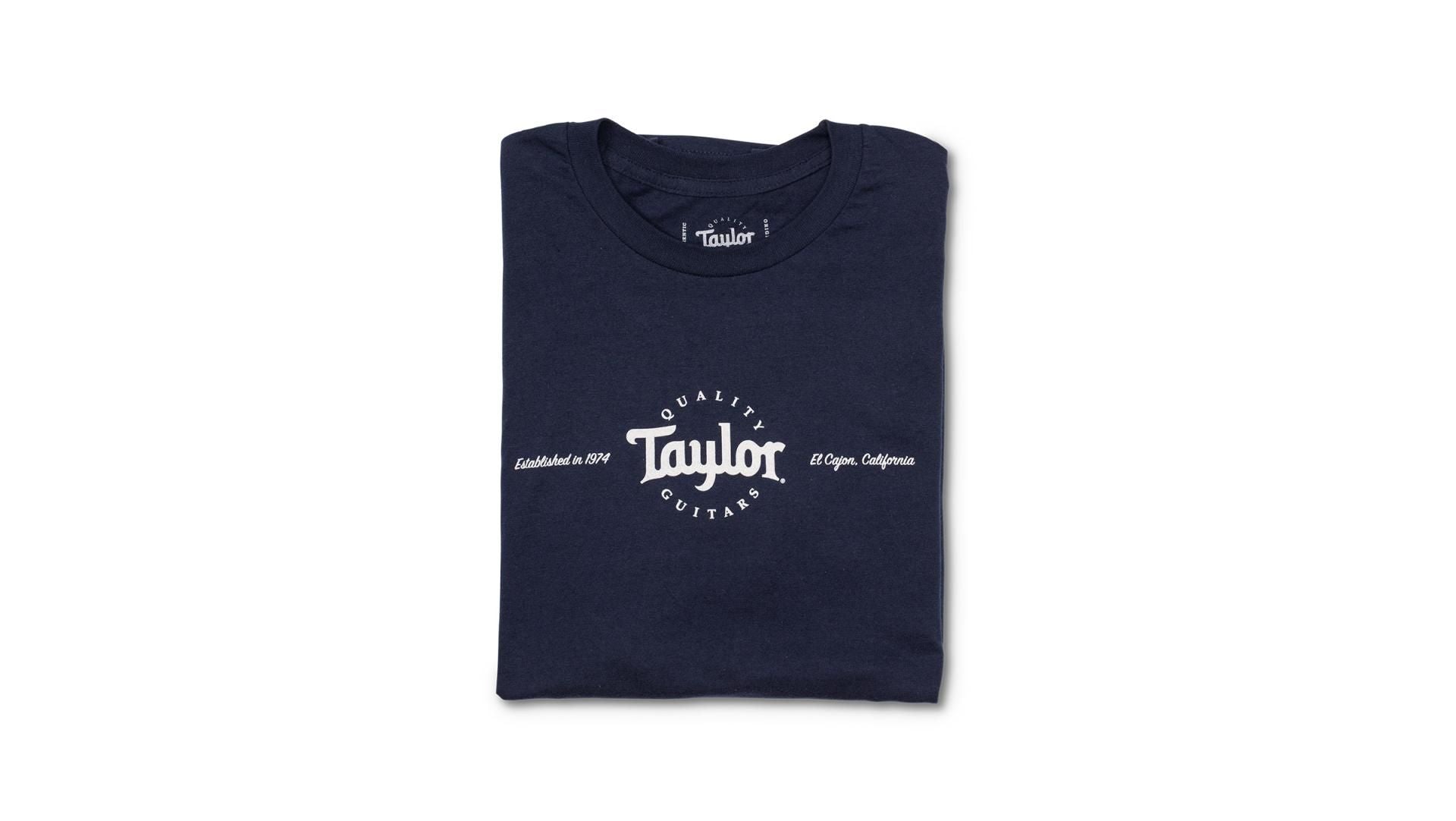 Taylor Men's Classic T-Shirt, Navy Blue/Grey