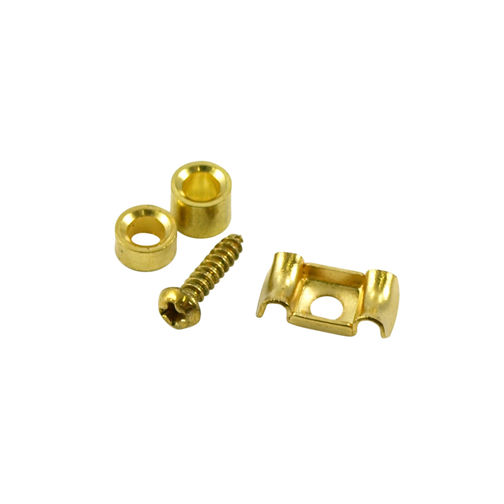 STRING RETAINER FOR GUITAR - GOLD