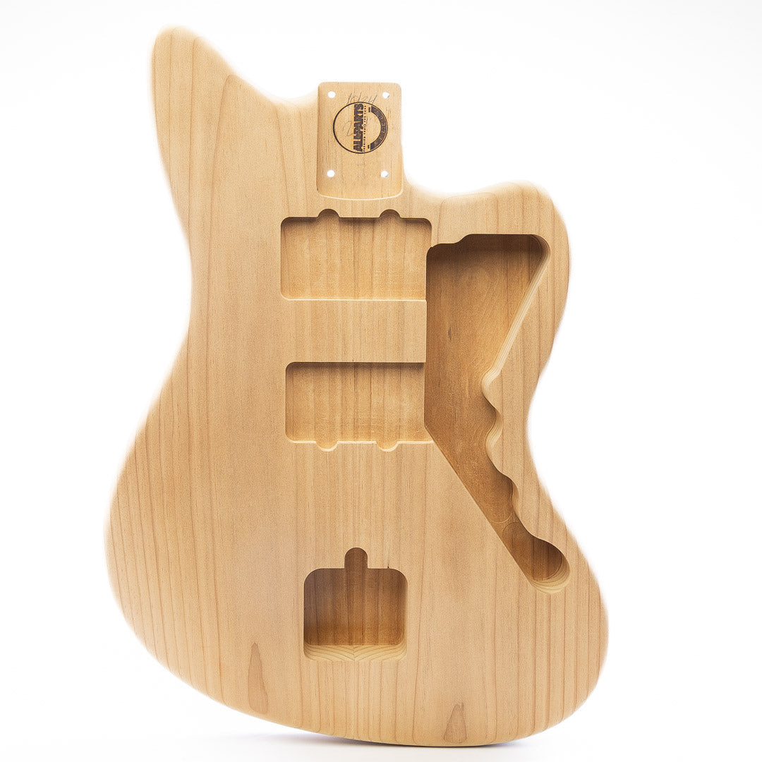 Allparts Select Unfinished Brown Sugar Body for Jazzmaster