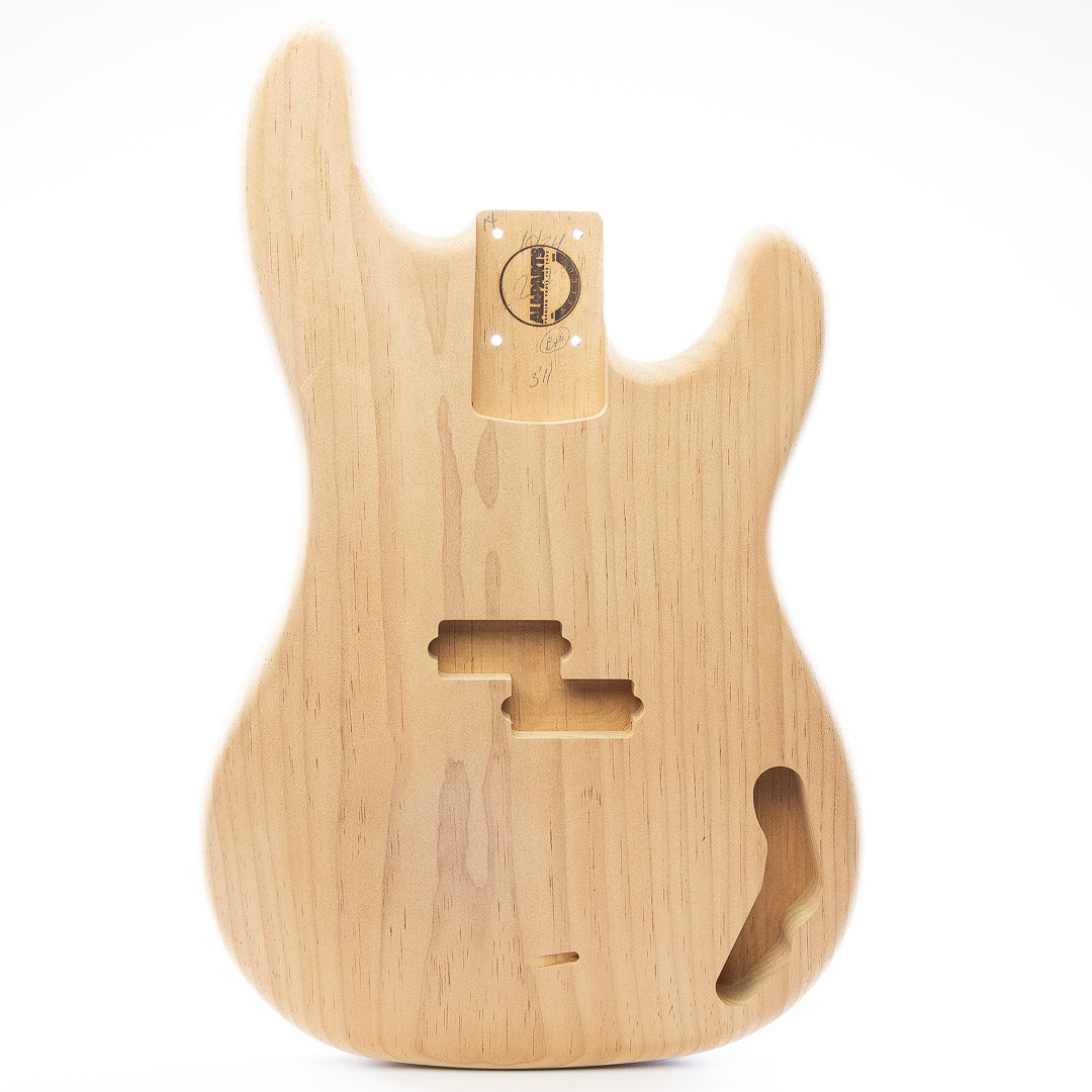 Allparts Select Unfinished Brown Sugar Body for Precision Bass
