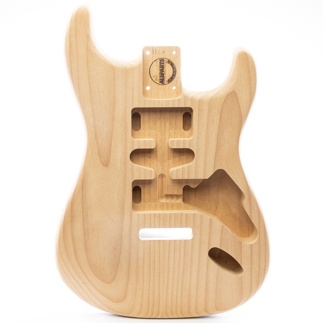 Allparts Select Unfinished Brown Sugar Body for Strat - HSH