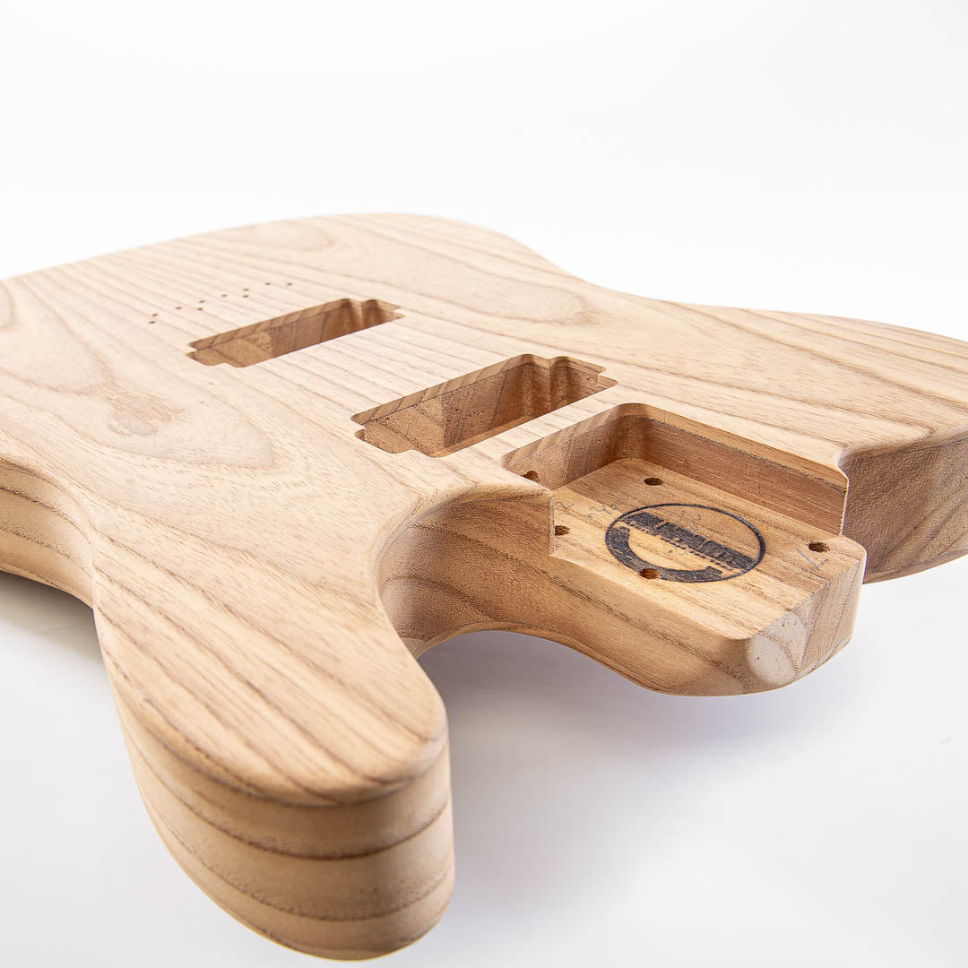 Allparts Select Unfinished Featherweight Body for Tele - Hum/Hum & Rear Route