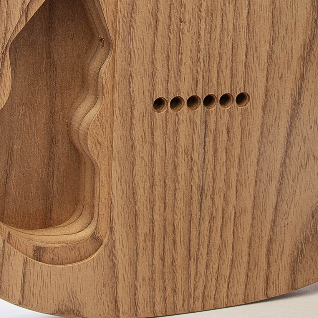 Allparts Select Unfinished Featherweight Body for Tele - Hum/Hum & Rear Route
