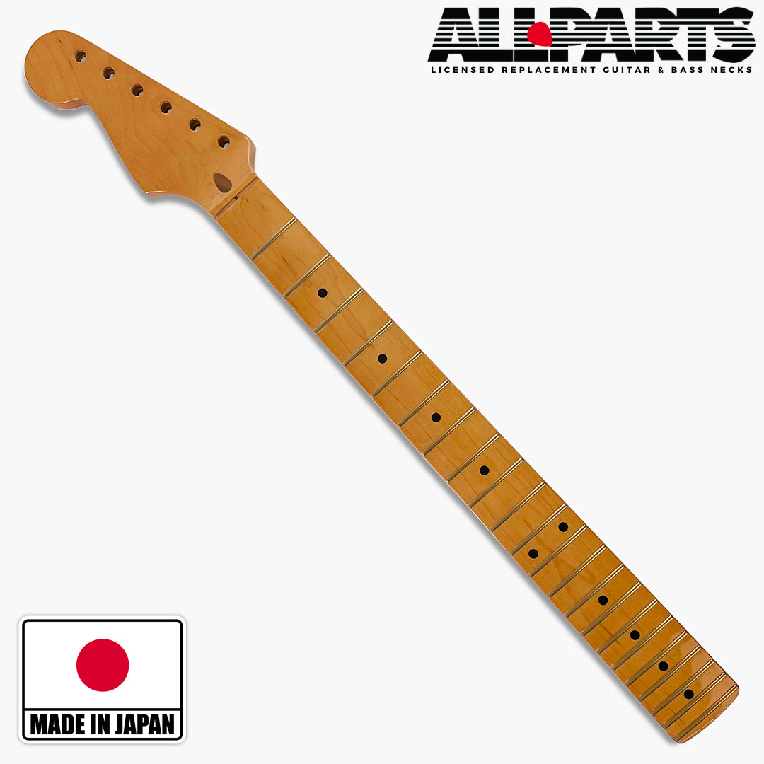 Strat Neck, LH, Maple, Vintage Poly Finish