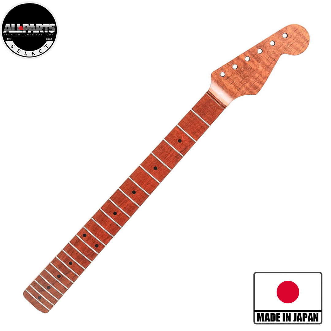 Allparts Select "50's U" AAA+ Roasted Flame Maple Vintage Strat Neck