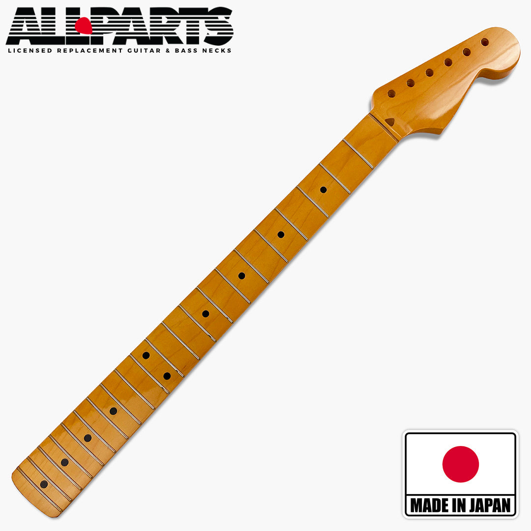 Strat Neck, Maple, C Profile, Nitro Finish