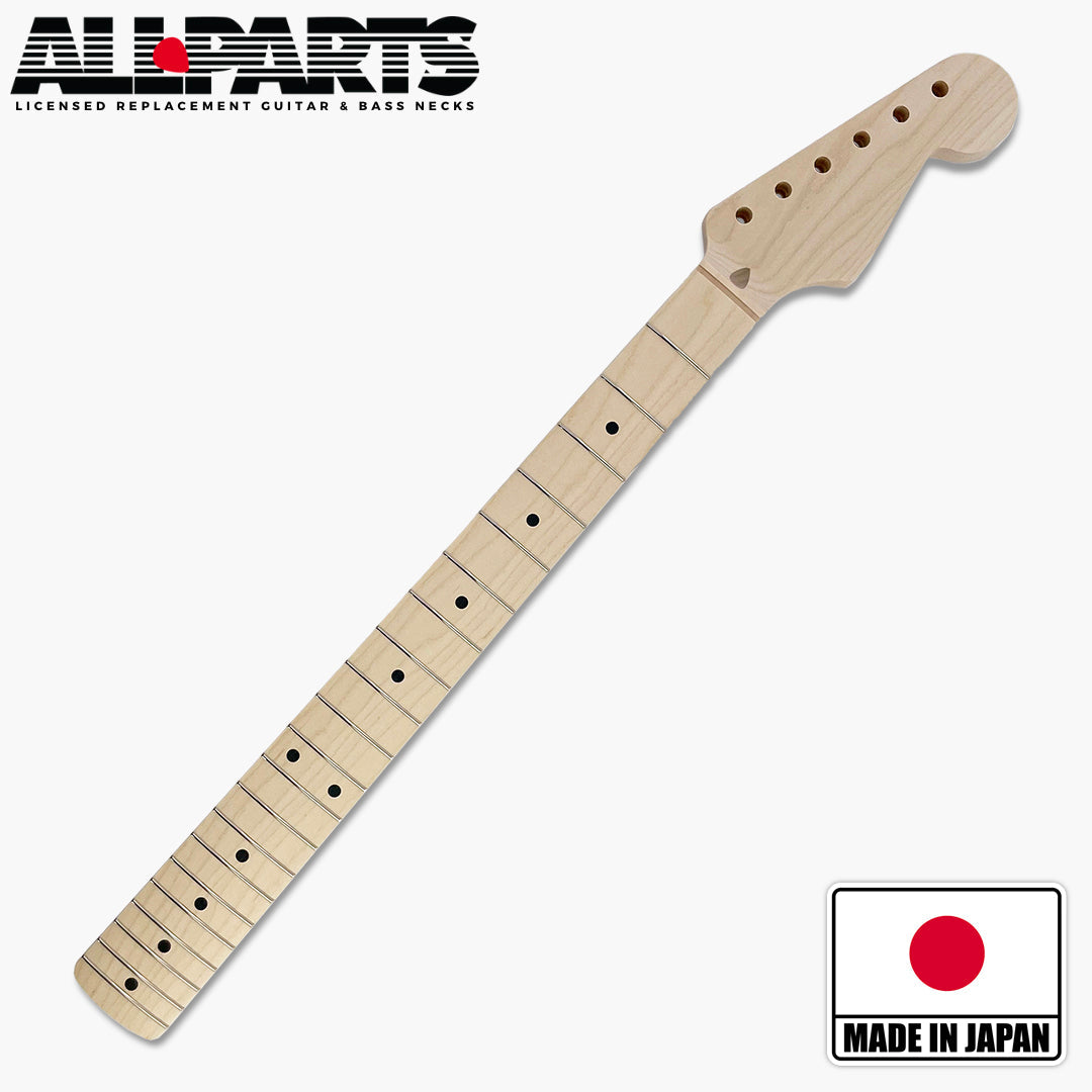 Strat Neck, V Profile, Maple