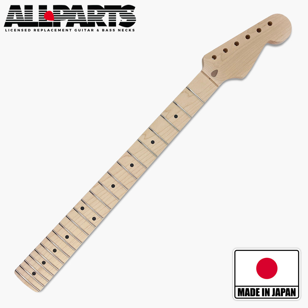 Strat Neck, Maple, Unfinished