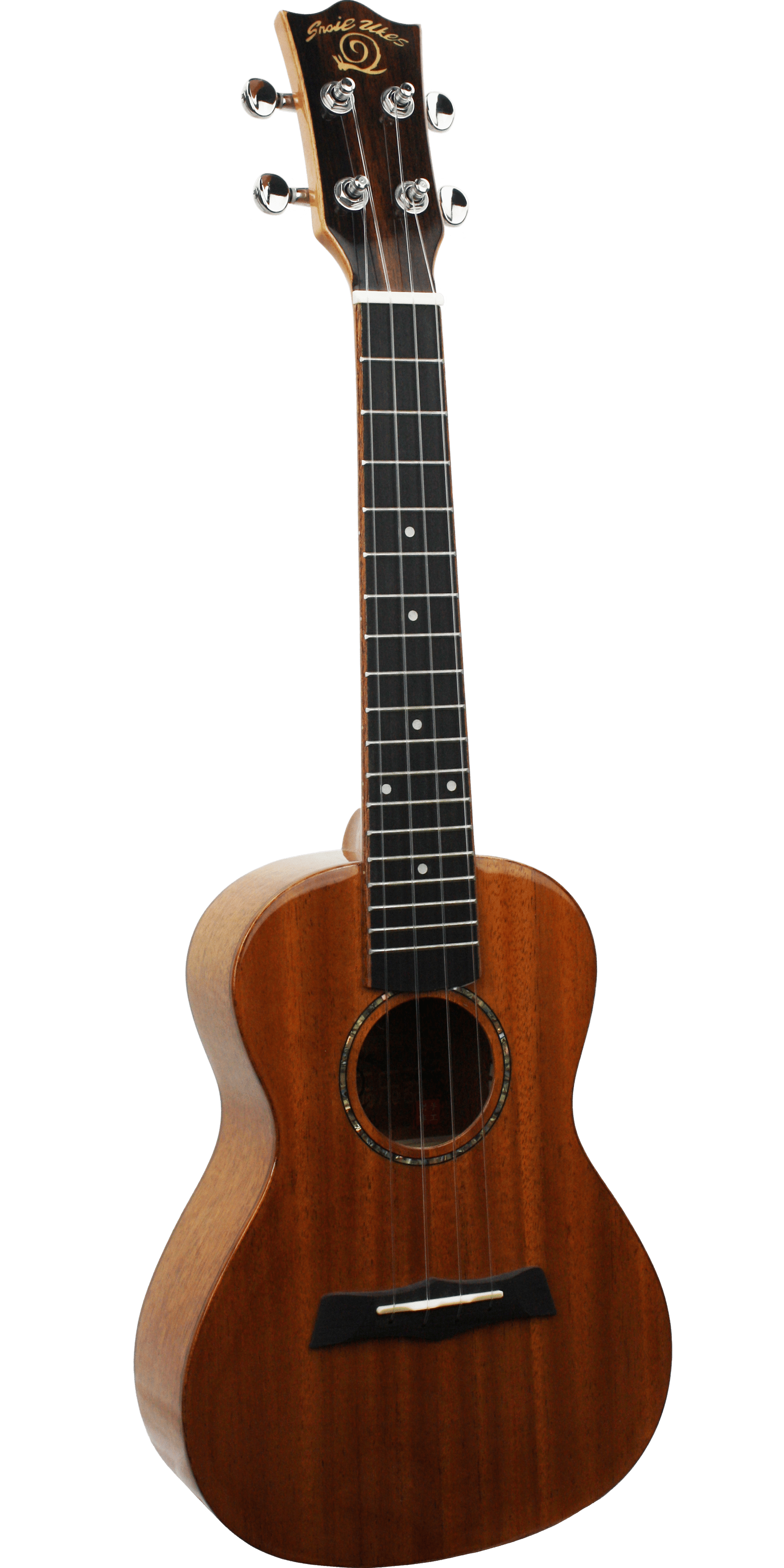 Amahi Snail Mahogany Gloss Concert Ukulele